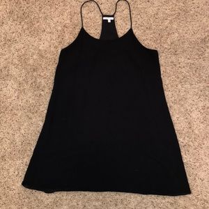 Racer back shift dress
